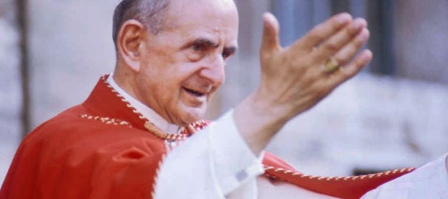 El primer milagro atribuido a la intercesión de Pablo VI, y que le permitió ser...