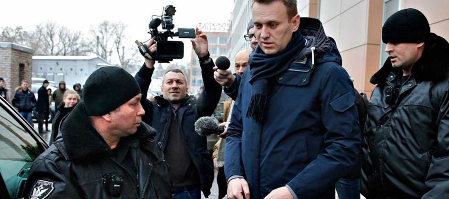 Navalni reacciona con prontitud a la sospecha de que sus investigaciones cuentan con la ayuda de...