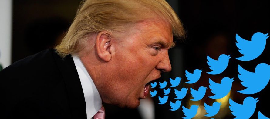 Trump respondió en documentos judiciales que su uso de Twitter es personal, no una...