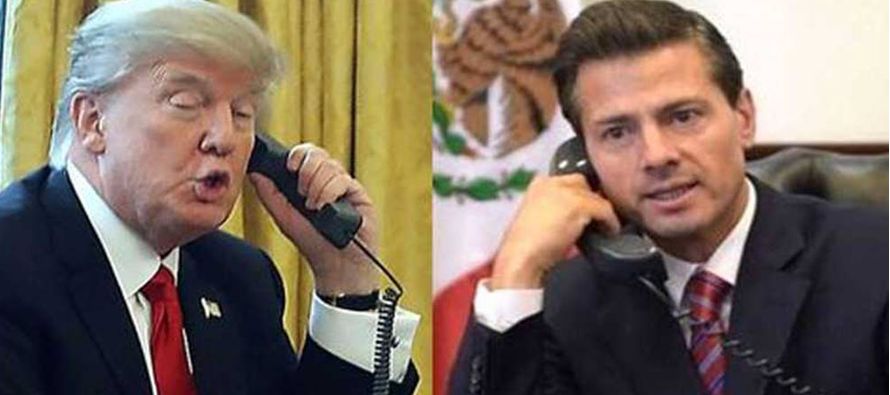 Tras la negativa de Trump, el presidente mexicano insistió y el republicano dio por roto...