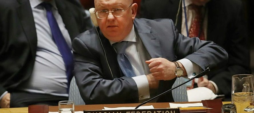 Son "reproches sin fin contra Rusia", reaccionó el embajador de Moscú ante...