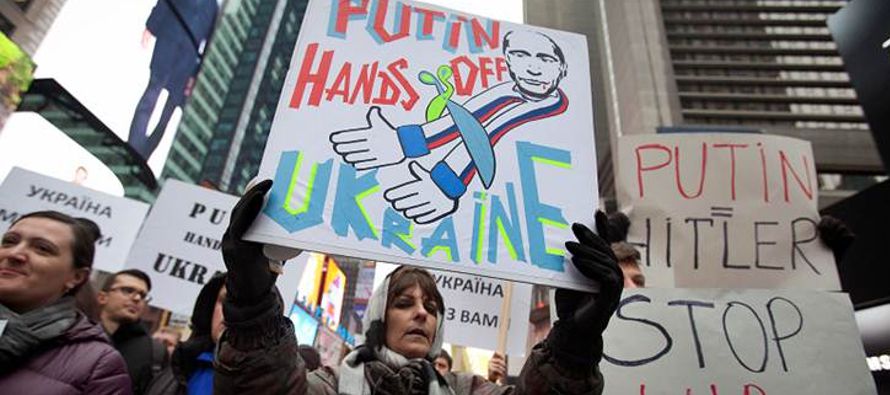 "En los últimos cuatro años, Rusia se ha involucrado en una campaña de...