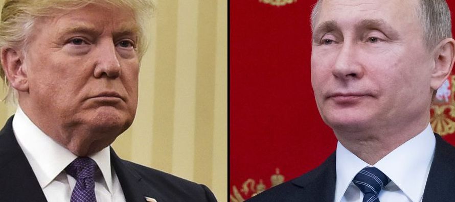 Trump es el último de los mandatarios de potencias mundiales en felicitar a Putin por su...