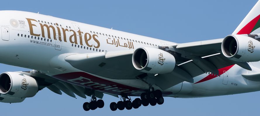El vuelo del Airbus A380 de Emirates desde Dubái fue un reconocimiento del importante...