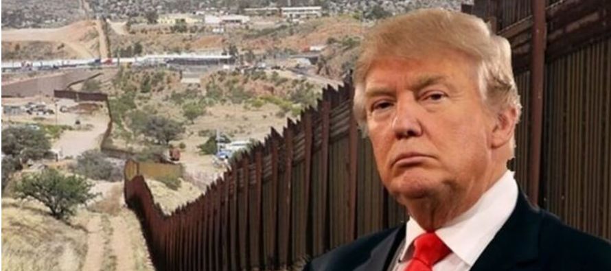 "Construir un gran Muro Fronterizo, que evite la entrada a nuestro país de drogas...