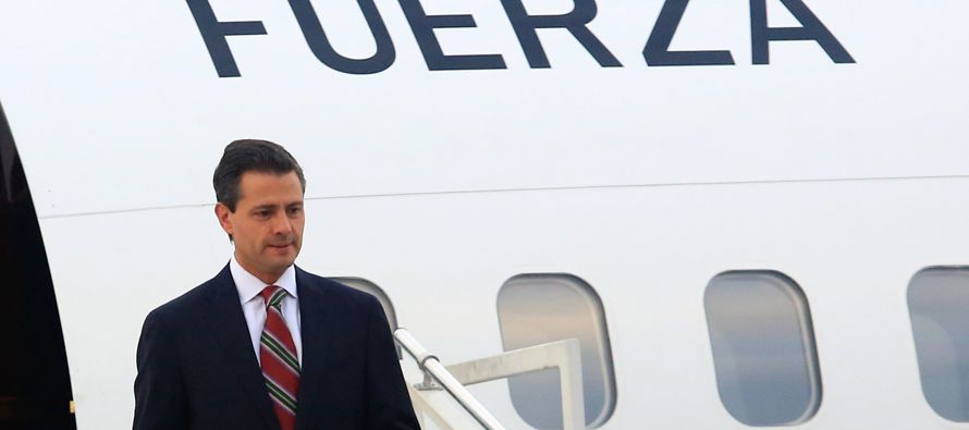 La institución indicó en un comunicado que el viaje de Peña Nieto fue...