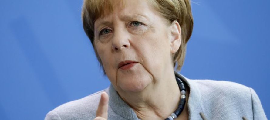 "Alemania no participará en una eventual acción militar -y digo eventual porque...