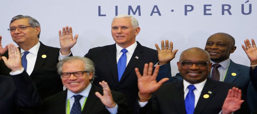 Gobernantes latinoamericanos adoptaron el sábado un compromiso para emprender "acciones...