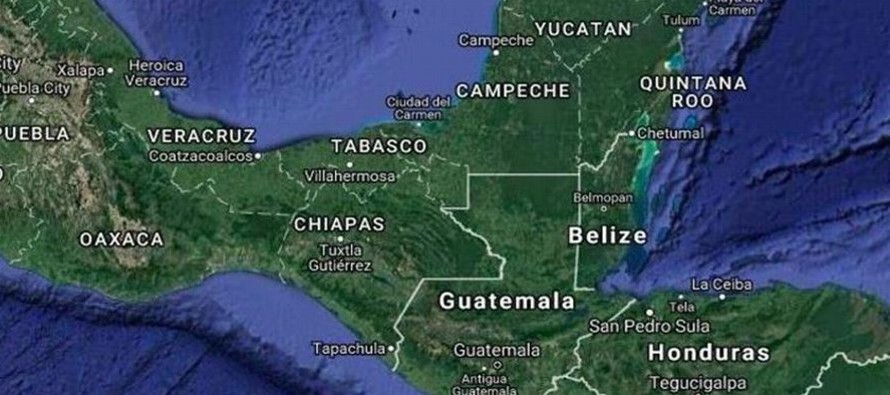 Guatemala reclama unos 12.272 kilómetros cuadrados del territorio de Belice, casi la mitad...