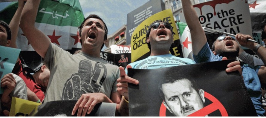 Siete años después, de algunos barrios de Siria no quedan ni las cenizas; Bashar...