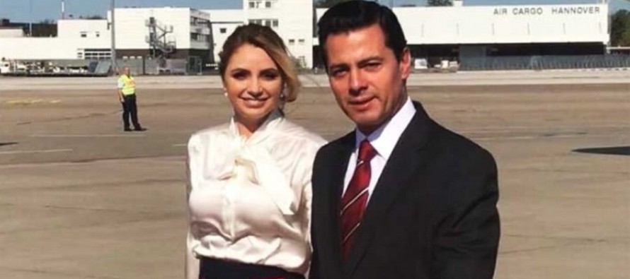 En Madrid, Peña Nieto, que viaja acompañado por su esposa, Angélica Rivera, se...