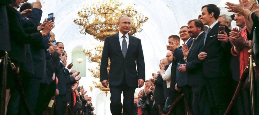 Putin hizo solo una breve referencia al rol internacional que juega Moscú en la actualidad:...