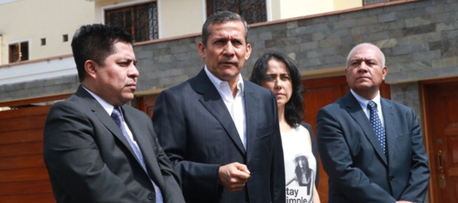 La incautación de cinco inmuebles de Humala y Heredia generó críticas...