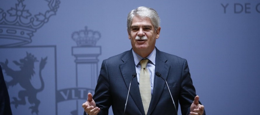 El ministro español afirmó que entiende algunas de las preocupaciones de EU con el...