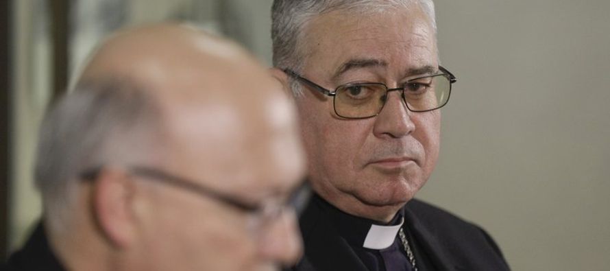 Juan Ignacio González, vocero de la conferencia, dijo que es posible que algunos obispos...