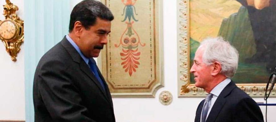 La Cancillería indicó en su cuenta de Twitter que la reunión de Maduro con el...