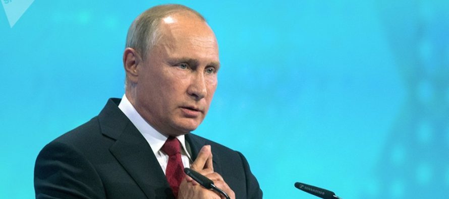 A Vladimir Putin no le gusta jugar a engaños, pues considera su política exterior...