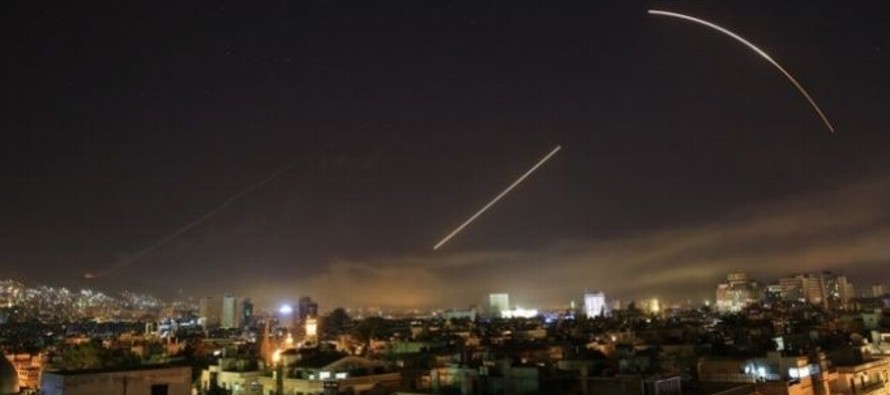 "Se identificó un bombardeo con 25 proyectiles desde la Franja de Gaza contra...