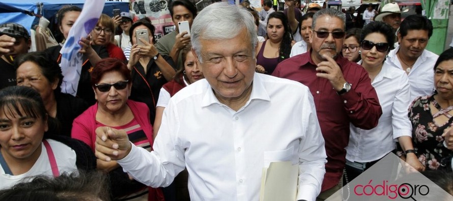 El coordinador regional de campaña de López Obrador, publicó una...