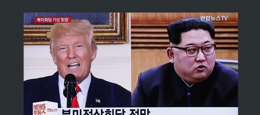 La cita entre el presidente estadounidense, Donald Trump, y el líder norcoreano, Kim...
