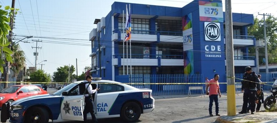 El Comité Directivo Estatal del PAN de Tamaulipas condenó el atentado y...