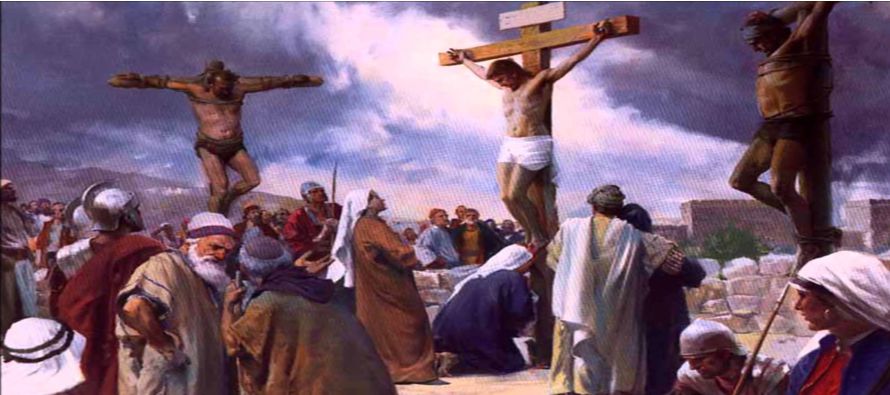 Al llegar a Jesús, como lo vieron ya muerto, no le quebraron las piernas, sino que uno de...