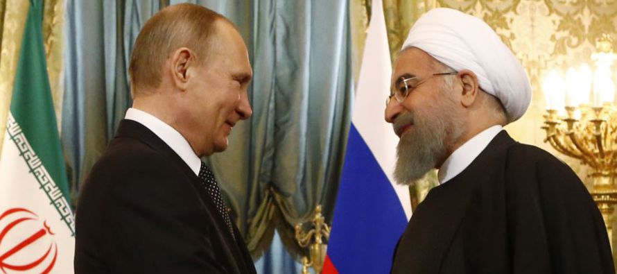 Rohaní mantuvo hoy un breve encuentro con Putin al margen de la cumbre, en la que se espera...