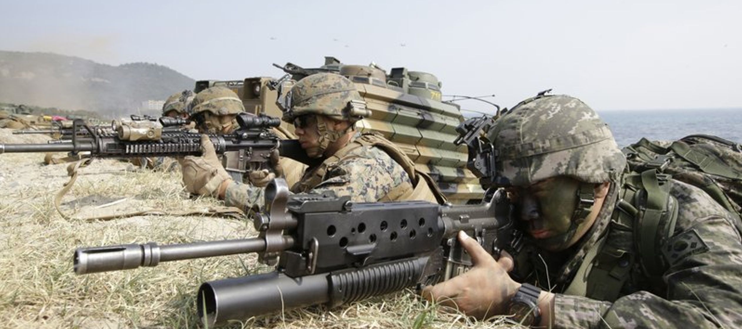 Estados Unidos tiene fuerzas estacionadas en Corea del Sur desde que la Guerra de Corea...
