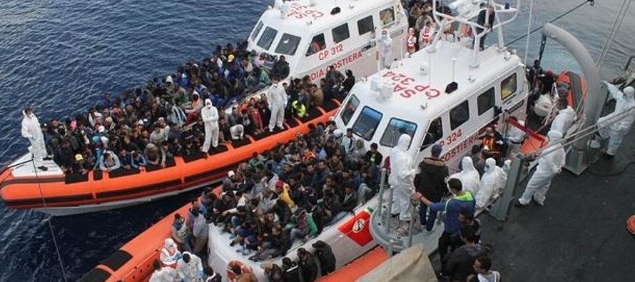 De estos inmigrantes, 41 fueron salvados hace una semana, el 12 de junio, por el buque militar...