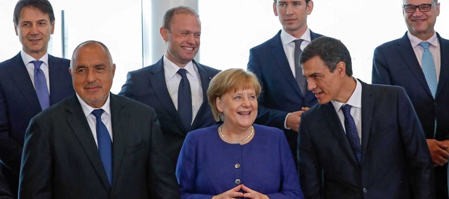 La canciller alemana, Angela Merkel, afirmó tras la cumbre que hay coincidencia en que...