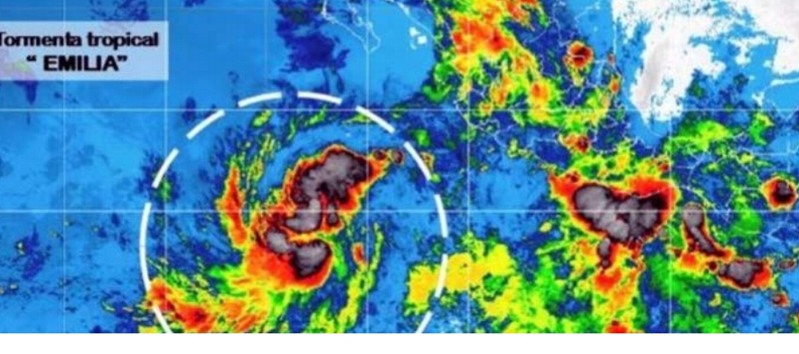 Emilia es el quinto ciclón tropical de la temporada en el Pacífico, tras Aletta, Bud,...