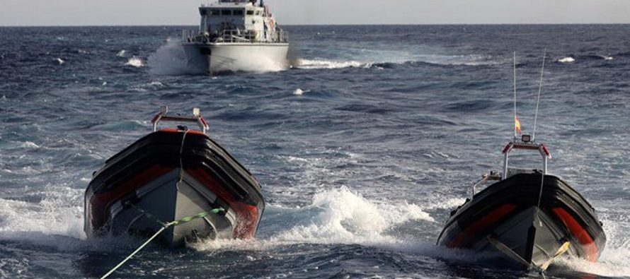 Según el portavoz de la Guardia Costera libia, Ayub Qassem, viajaban en una...
