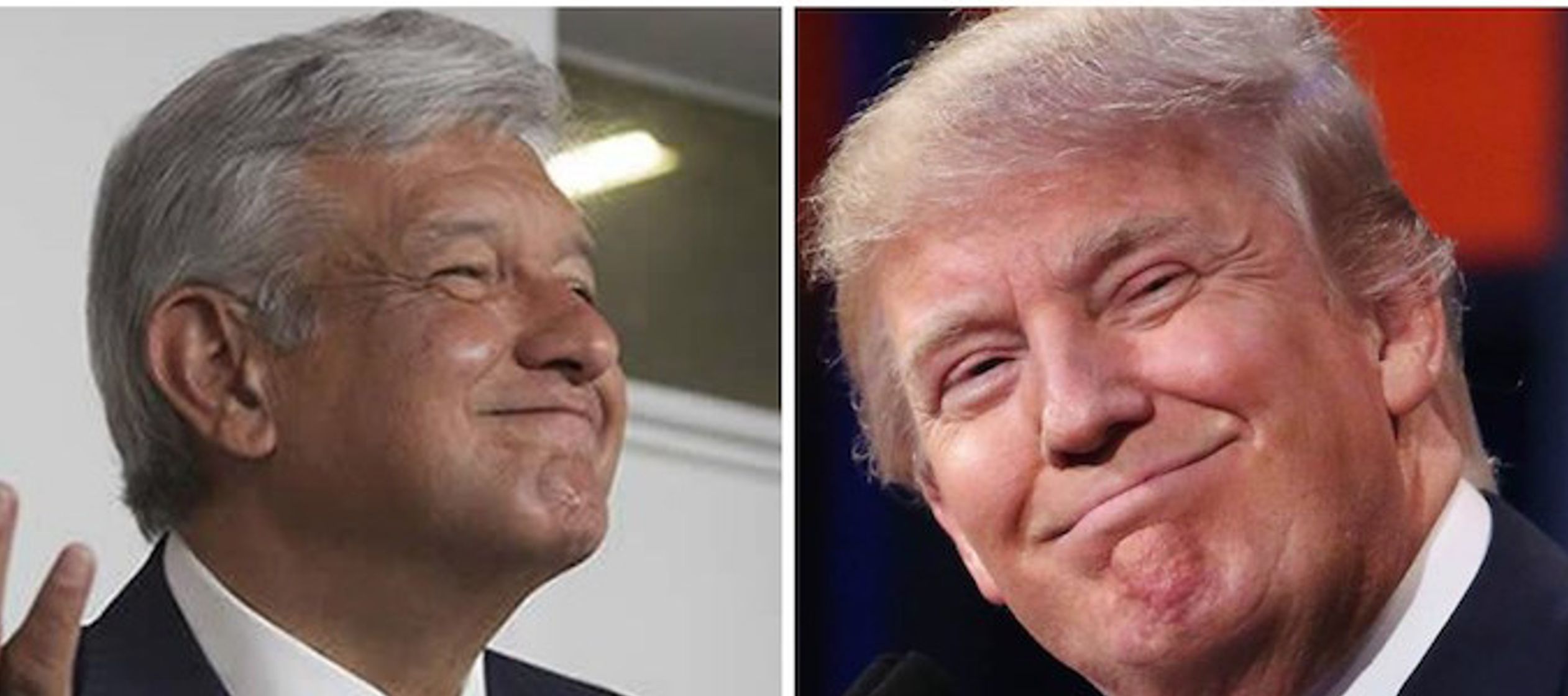 Trump conversó por teléfono con López Obrador el pasado 2 de julio para...