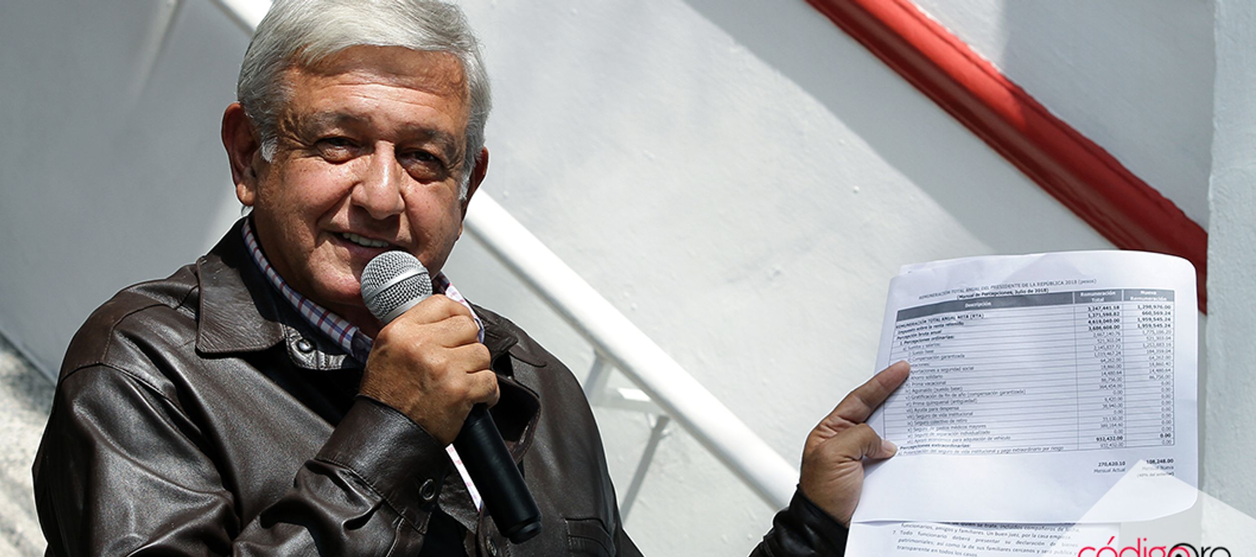 El electo presidente de México, Andrés Manuel López Obrador, acusó hoy...