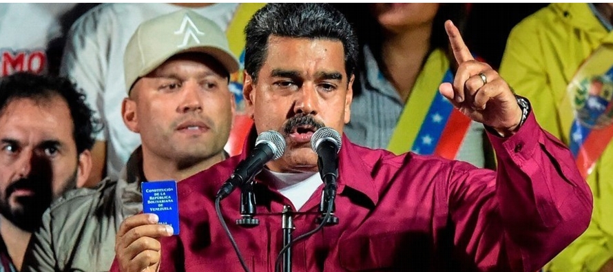 En un consejo de ministros transmitido en cadena obligatoria de radio y televisión, Maduro...