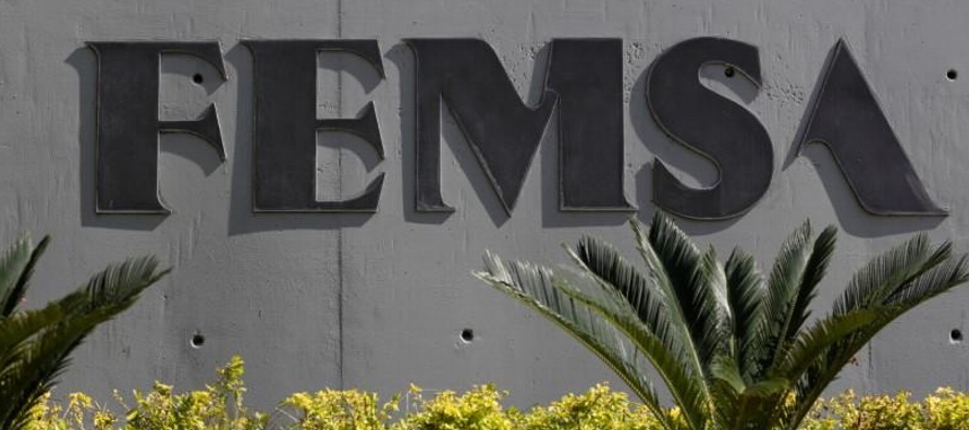 Los ingresos de FEMSA aumentaron un 8.6 por ciento a 124,708 millones de pesos en el periodo...