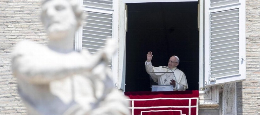 El pontífice basó su discurso en el episodio del Evangelio en el que Jesús de...