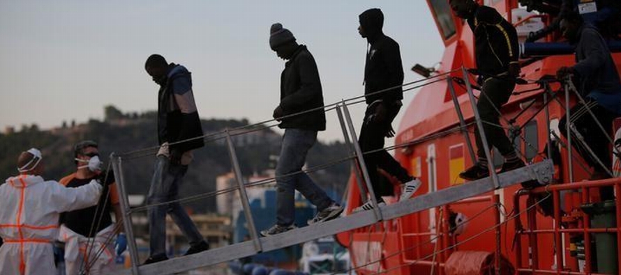 El número de migrantes que llegó a España entre enero y finales de julio se...