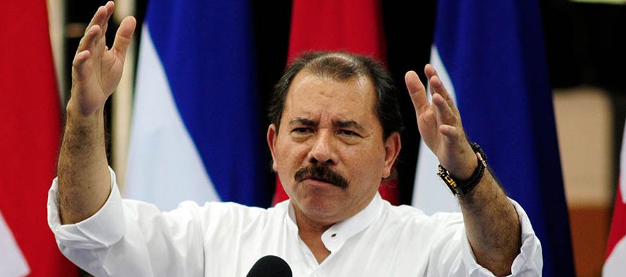 El presidente de Nicaragua, Daniel Ortega, emitió hoy una "condena...