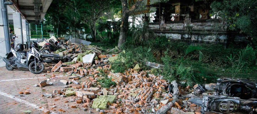 Fue el segundo terremoto letal que remece Lombok en una semana. El pasado 29 de junio, un...