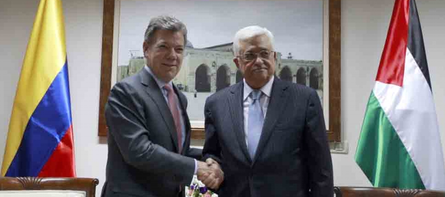 La misión diplomática de Palestina en Bogotá agradeció la...