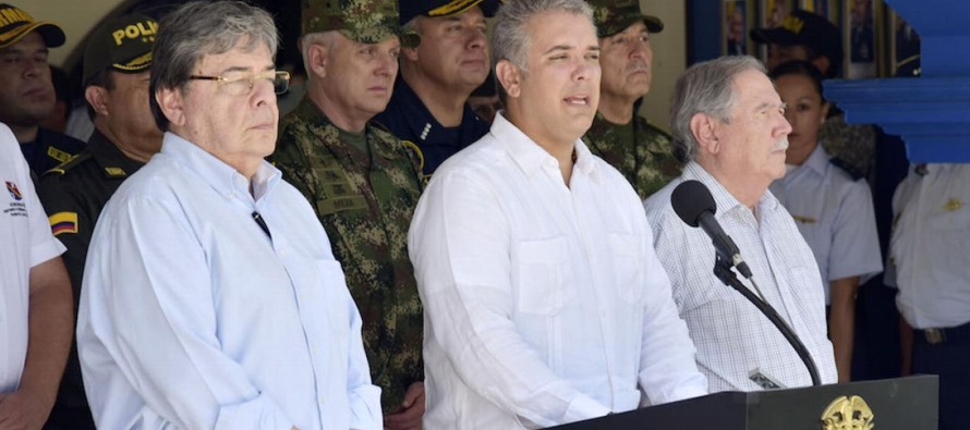 Según una carta divulgada hoy, la excanciller colombiana María Ángela...