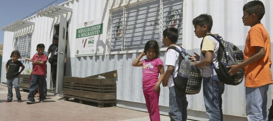 En su informe "Desarraigados en Centroamérica y México", Unicef...