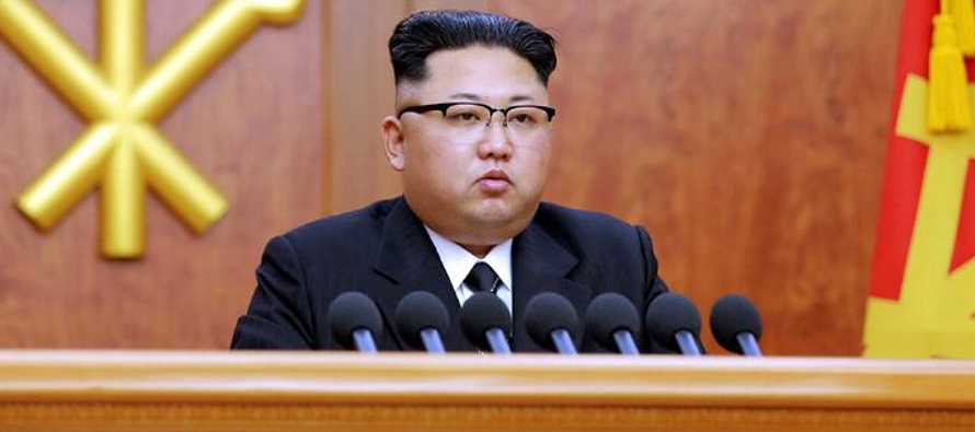 Kim expresó su descontento con las sanciones en una reunión con los trabajadores de...