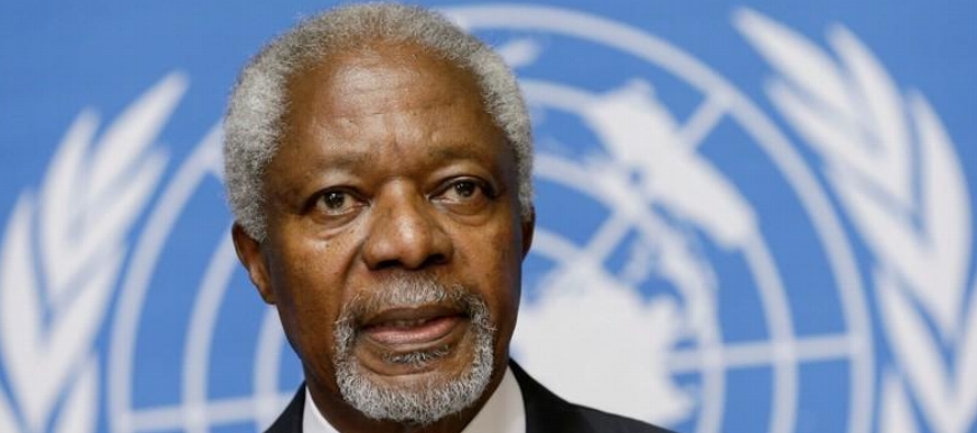 Annan no pudo llevar la paz a Siria y poner fin a los fracasos de la diplomacia en Ruanda, Bosnia,...