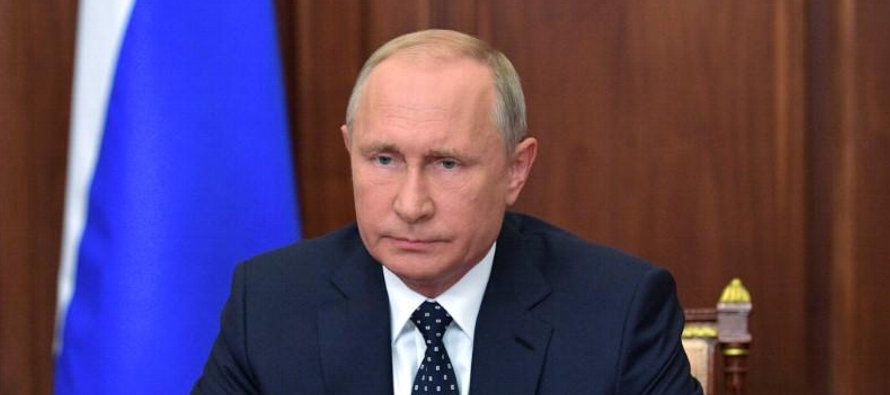 En comentarios a la nación en televisión, Putin dijo que la edad de jubilación...