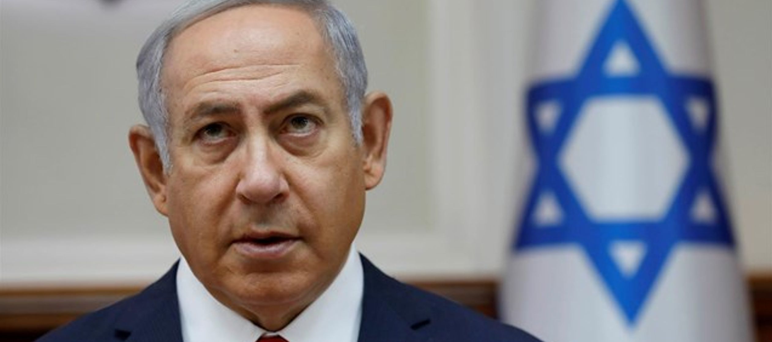 Netanyahu ha pronunciado un discurso en la sede del Ministerio de Asuntos Exteriores en el que ha...