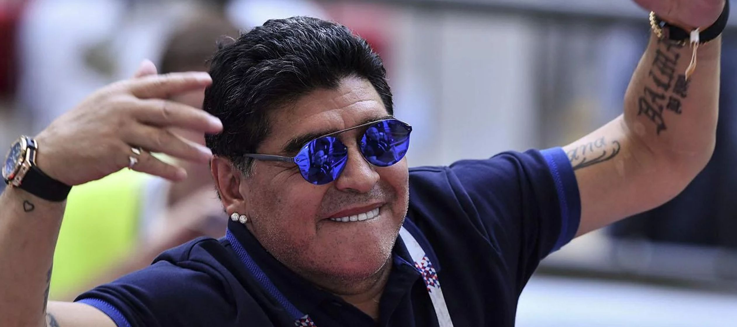 Maradona dirigió a la selección de su país entre 2008 y 2010 y la llevó...