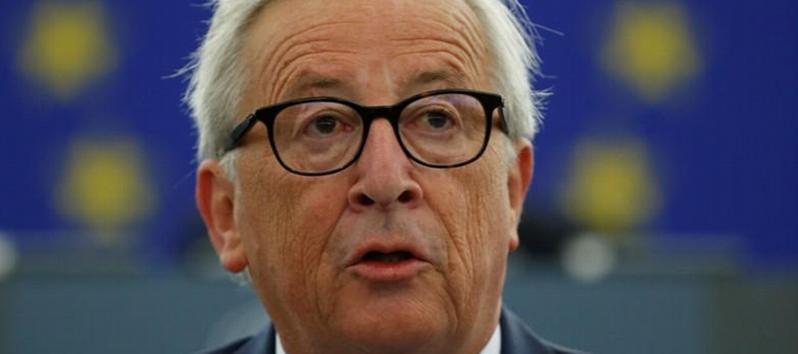 En su discurso anual sobre el estado de la unión ante el Parlamento Europeo, Juncker dijo...