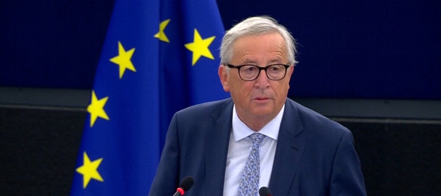 Tres años después, Juncker ha abandonado la retórica idealista, federalista y...